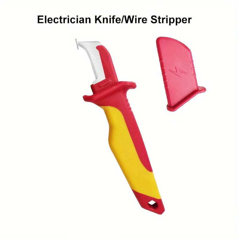 Stripper Knife Ergonomic Non-Collapsible for Electricians