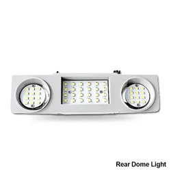 Enhanced Car Interior Dome Roof Lights with 48 LED Illumination (Rear Dome Light)