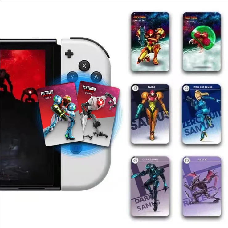 Metroid Prime 4 Beyond NFC-Karte: Dread Samus kehrt zurück – Viola Samus Sylux-Karte für NS Switch – Detail 6