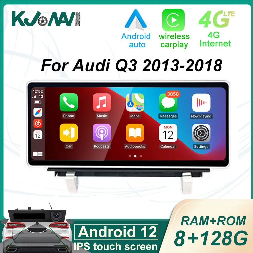 10.25 Inch Android 12 Touch Screen For Audi Q3 20132018 Car