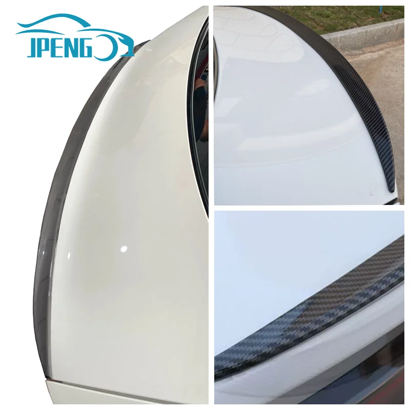 For Audi Accessories A3 S3 RS3 A4 S4 B9 A6 SEDAN Rear Wing Trunk Spoiler Lip Body Kits car rear wing spoiler