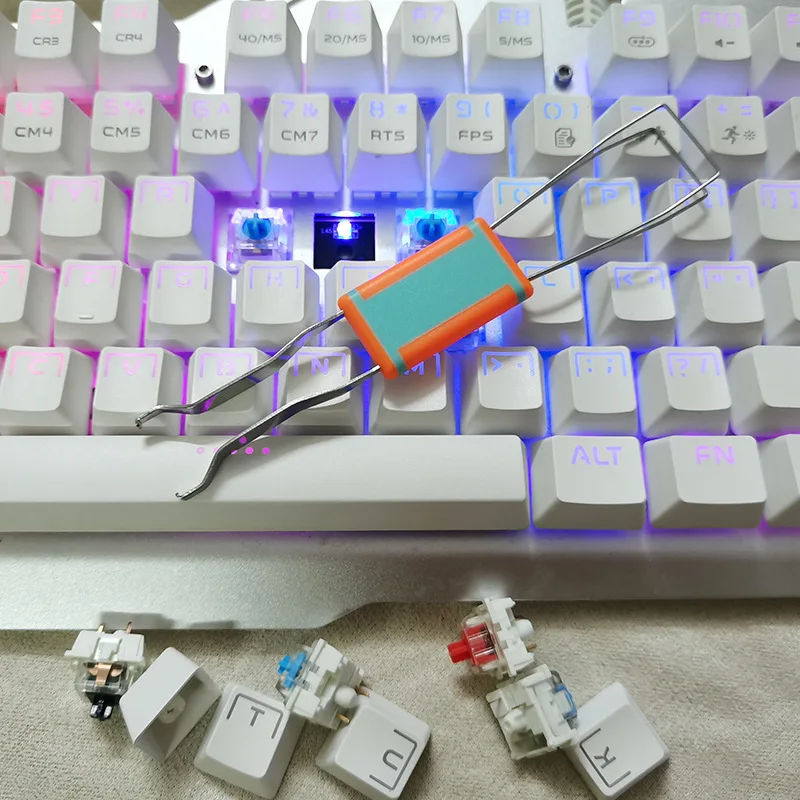 

Switch Puller Keycap Puller Steel Switches Dropper For Hot Swappable Mechanical Keyboard Key Puller Wholesale