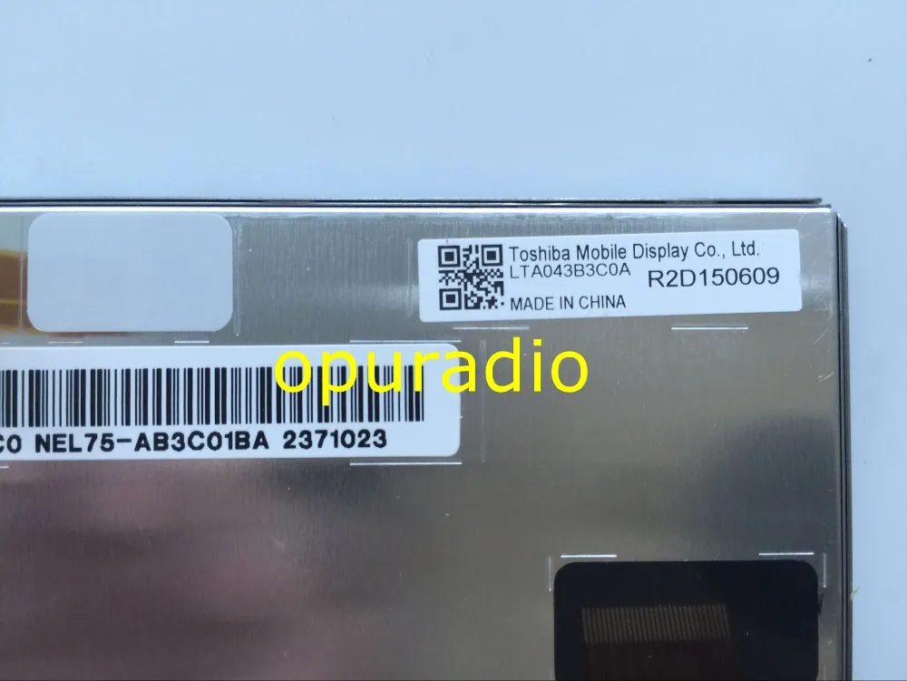 ο  4.3 ġ LCD ÷ LTA043B3C0A ȭ, ڵ GPS ׺̼   LCD 