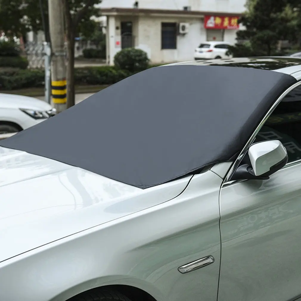 

New Practical Car Windscreen Cover Anti Ice Snow Frost Shield Dust Protection Heat Sun Shade Ideally for Front Car Windshield