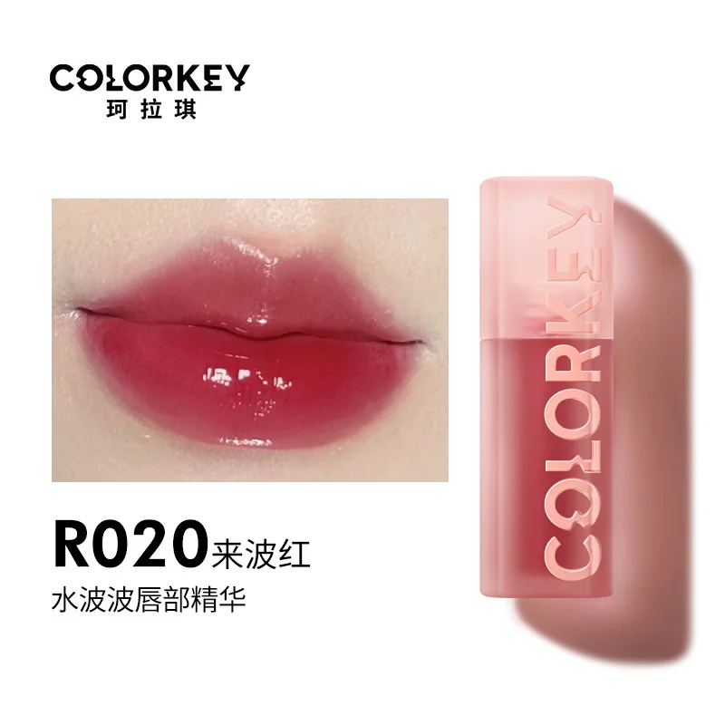 New Colorkey Bubble Lip Stain Lip Serum Honey Mirror Hydrating Light Lines Lip Glaze Women's Lipstick Lip Gloss Cosmetics Makeup 3