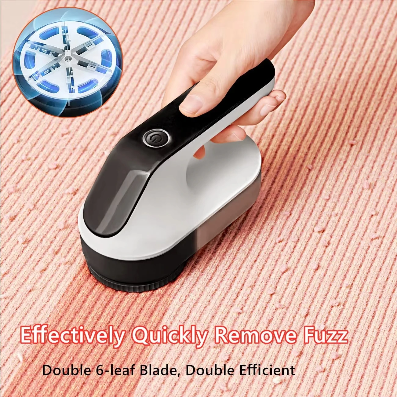 Portable Electric Lint Remover Clothes Fluff Pellet Remover Trimmer Machine Rechargeable Fabric Shaver Removes Home Appliance 2