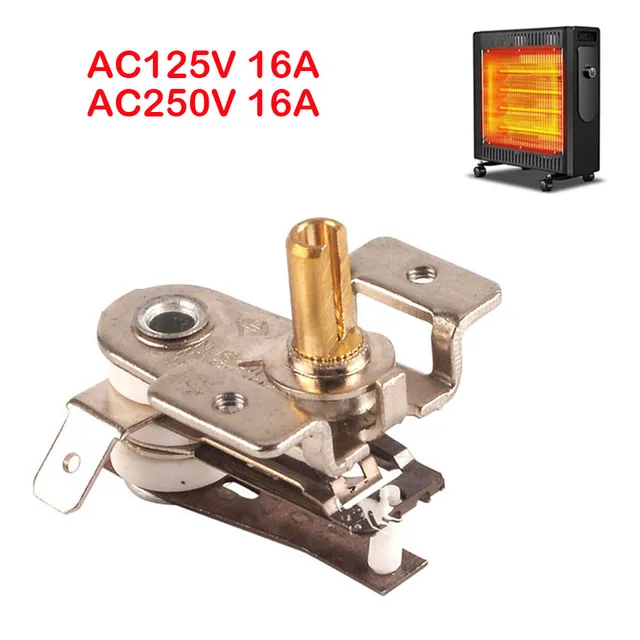 Interruttore Termostato Bimetallico 250V 10A/16A - Per Forni E Riscaldatori - Foto 9