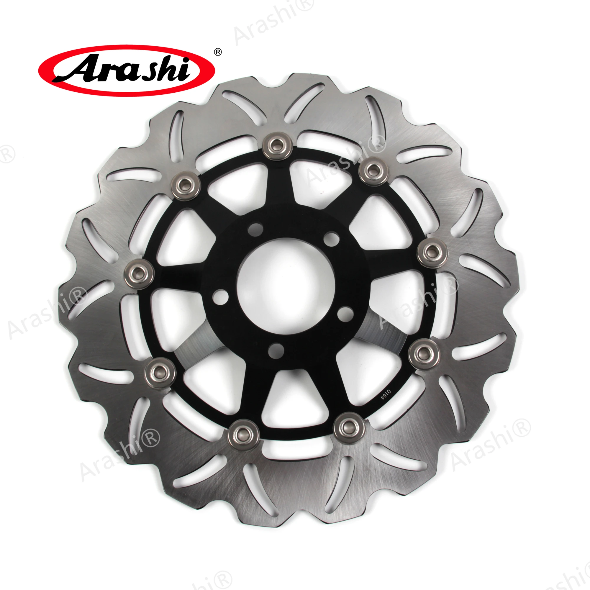 

Arashi 1PCS CNC Full Floating Front Brake Disc Rotor For SUZUKI GSF BANDIT 400 1989 1990 1991 1992 1993 1994 1995 1996 GSF400