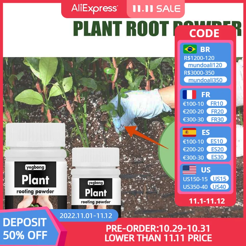 Quick Rooting Powder Plant Extra Fast Plant Flower Root Hormone Powder