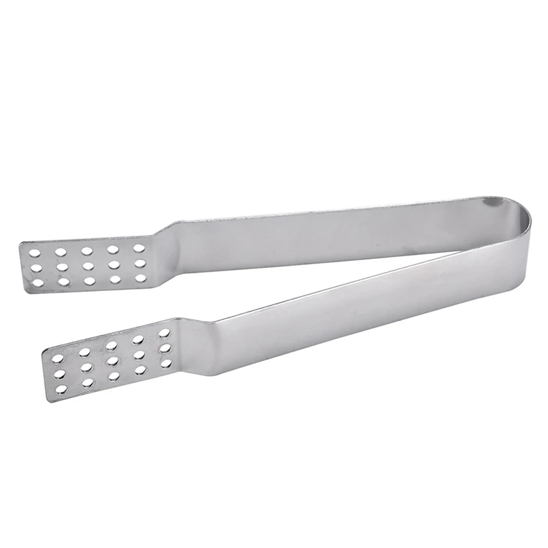 Tea strainer stainless steel teabag squeezer tea bag tongs ice cube mini tongs