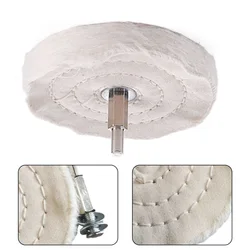 100mm 4inch Abrasive Tool Cloth Polishing Mop Brush Drill Buffing Grinding Wheel Wood Pad Abrasive Accessories For Metal Jewelry