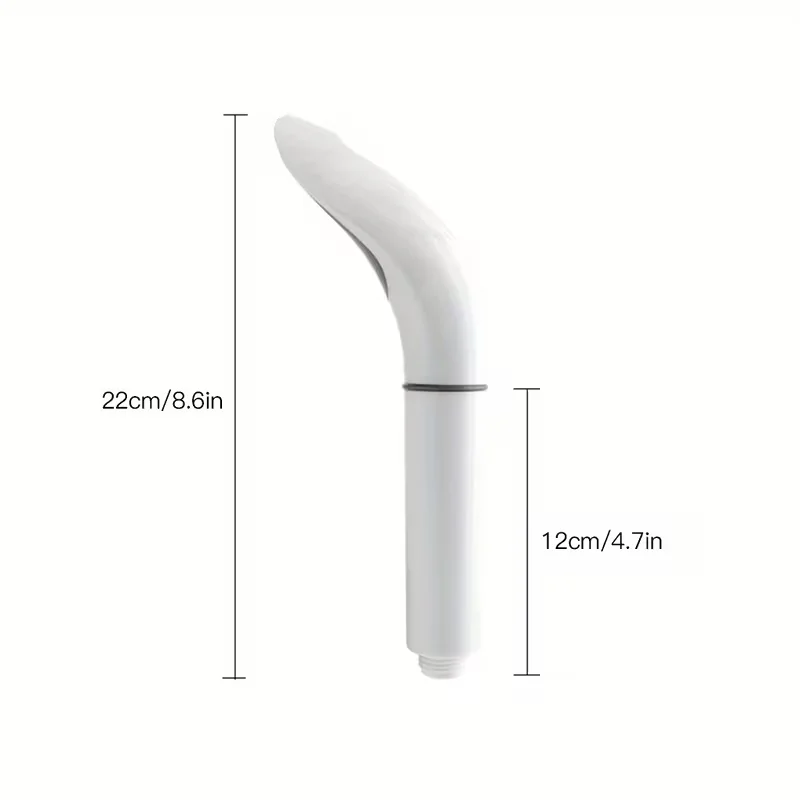 Easy-Clean ABS High-Pressure Shower Head for Bathroom, Toilet, Washroom, Gym | Prevents Clog Buildup, Pet-Friendly Design