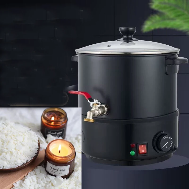 

10L Wax Melter 110V 220V Candle Melting Pot DIY Candle Making Pouring Machine Wax Warmer Heater Bucket