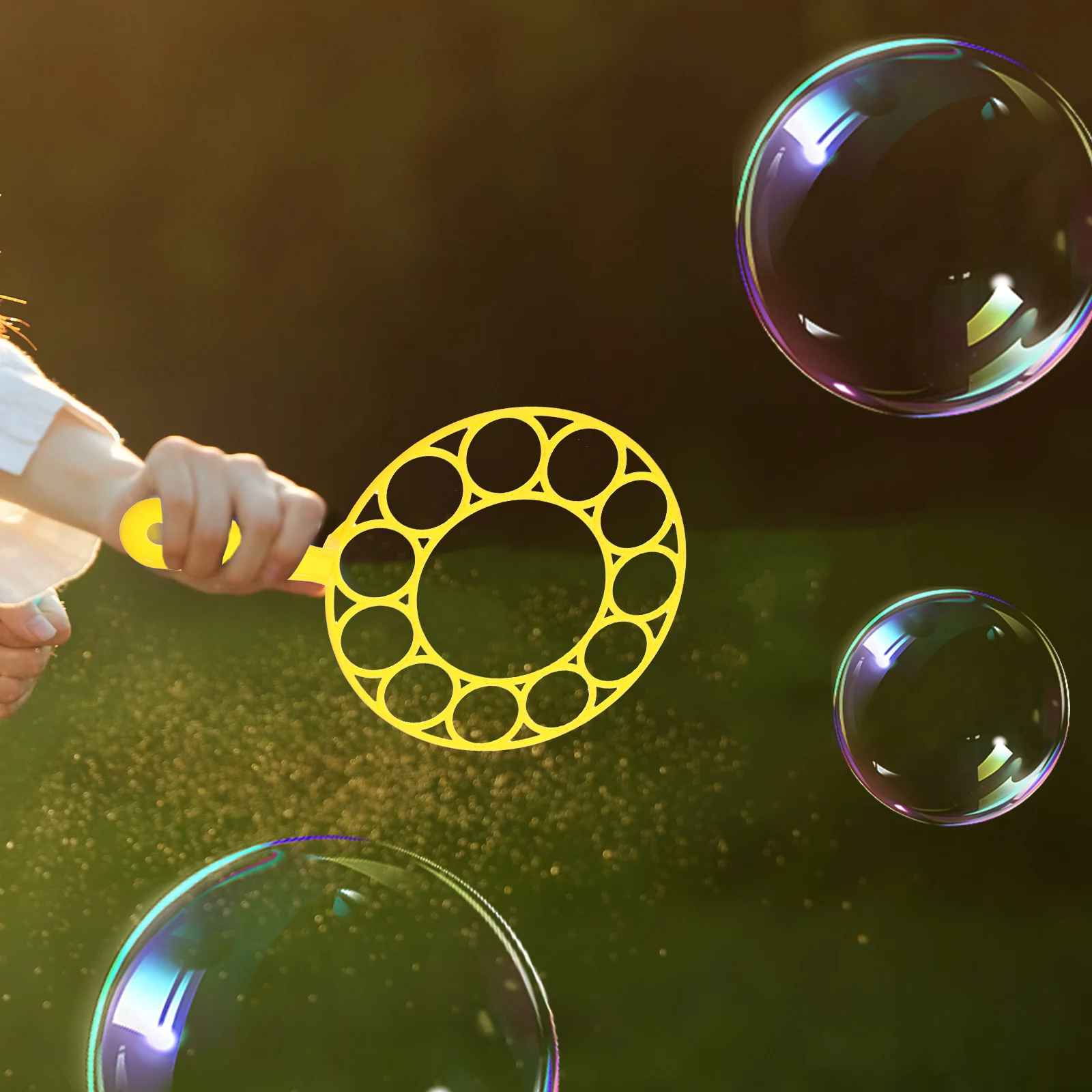 Bubble Tool Children's Soap Bubbles Giant Wands Out Door Toys Machine Blowing Funny 3