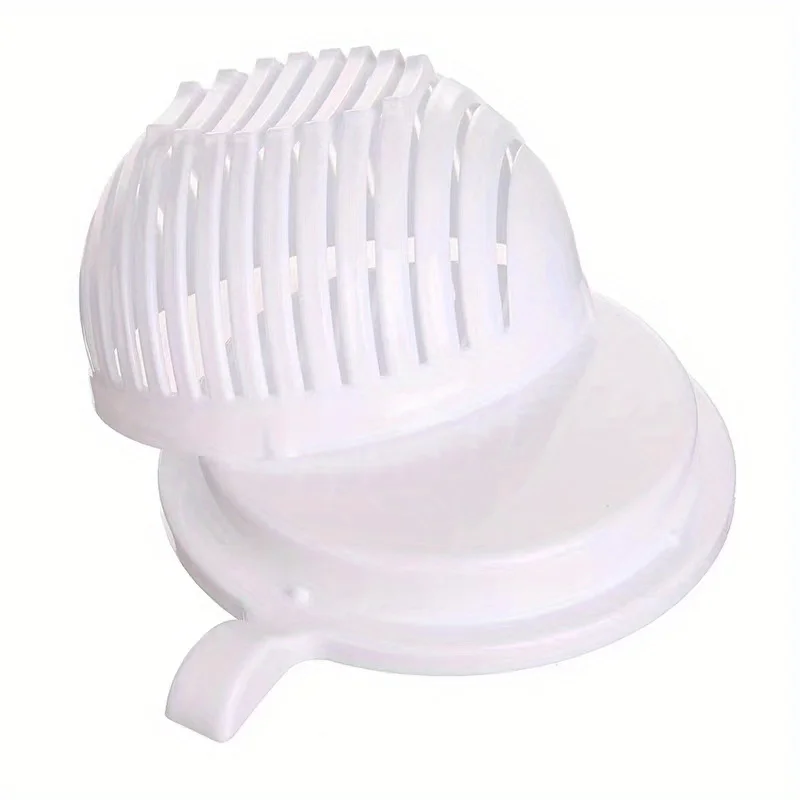 1pc Salad Cutter Chopping Bowl Fruit Vegetable Slicer Divider Quick Slicer Chunk Tool