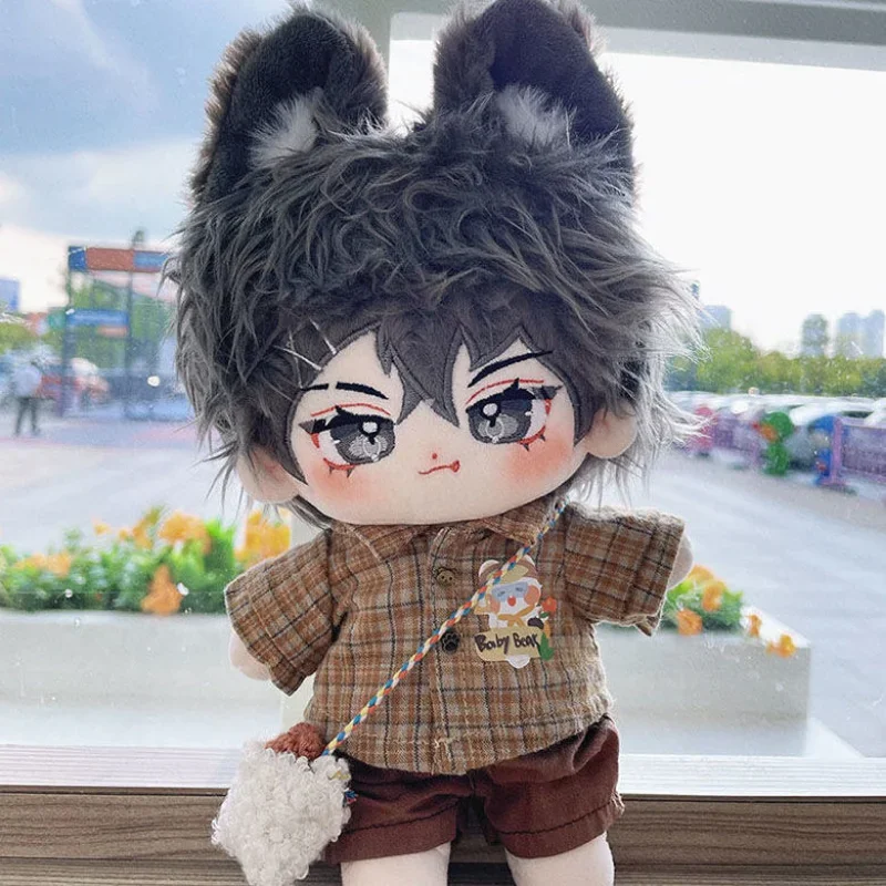 

20cm Plush Naked Dolls big Tails Cute Stuffed Customization Figure Toys Cotton Baby Doll Plushies Toys Fans Collection Gift