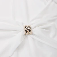 فستان نسائي محبوك من DEAT ، فساتين متقاطعة أنيقة ، مفرغ للخارج ، خصر بخط مشرق ، متوسط التمدد ، موضة جديدة ، خريف ، أو ، 13DB376 1