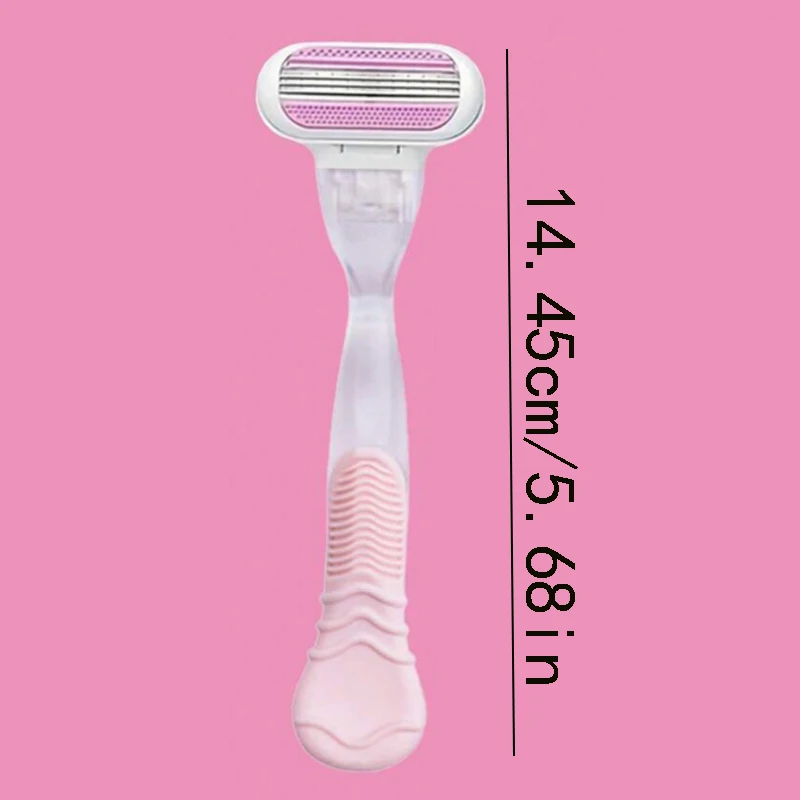 4/8 블레이드 여성 안전 면도날 얼굴/다리/겨드랑이/비키니 뷰티 제모 면도 호환 가능한 비너스 면도기