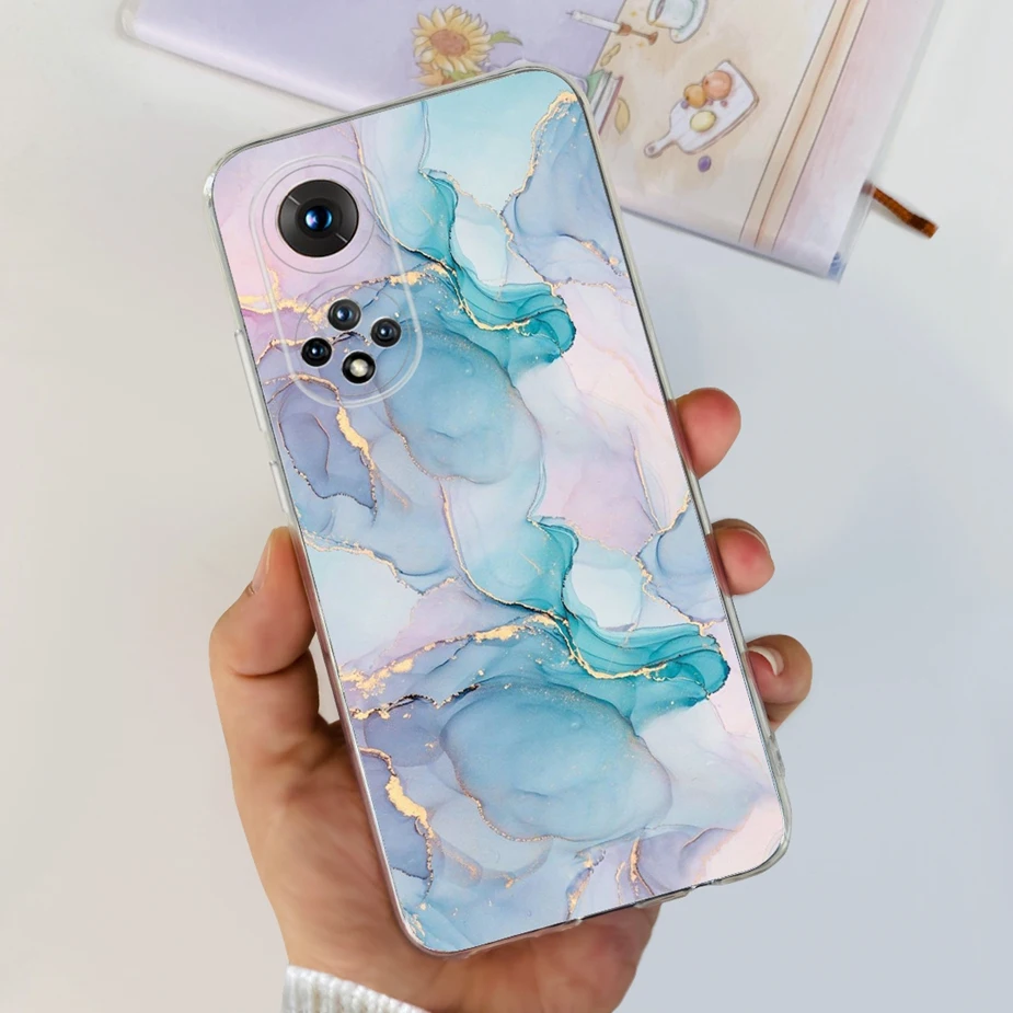 Clear Silicone Soft Slim Phone Case with Fashion Painted Design