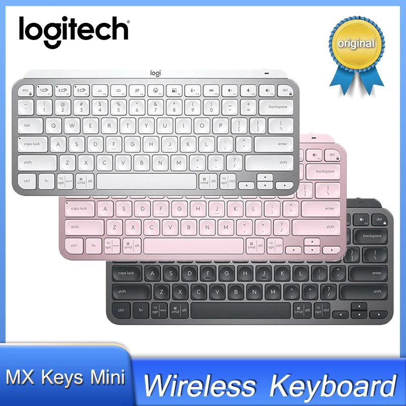 Logitech – Mini clavier Bluetooth sans fil, 104 touches Mx, étanche, avec  rétro-éclairage, silencieux, pour ordinateur professionnel - AliExpress