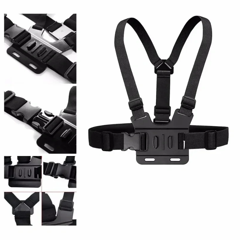 Adjustable Chest Strap Mount for Action Cameras and Phones – Ideal for Outdoor Sports - Image 2