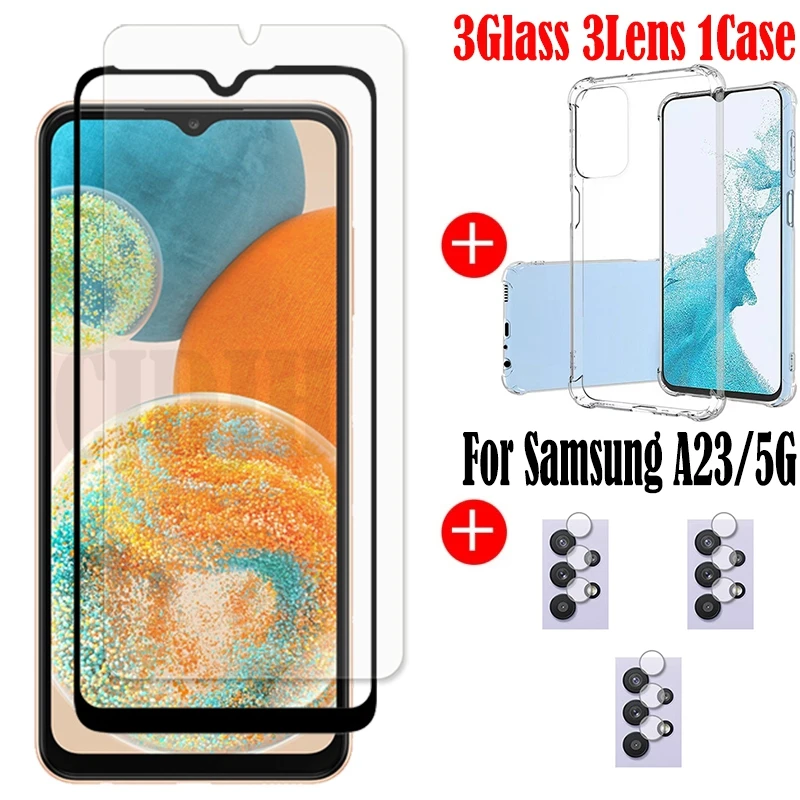 Full Glue Tempered Glass For Samsung Galaxy A23 Screen Protector Glass
