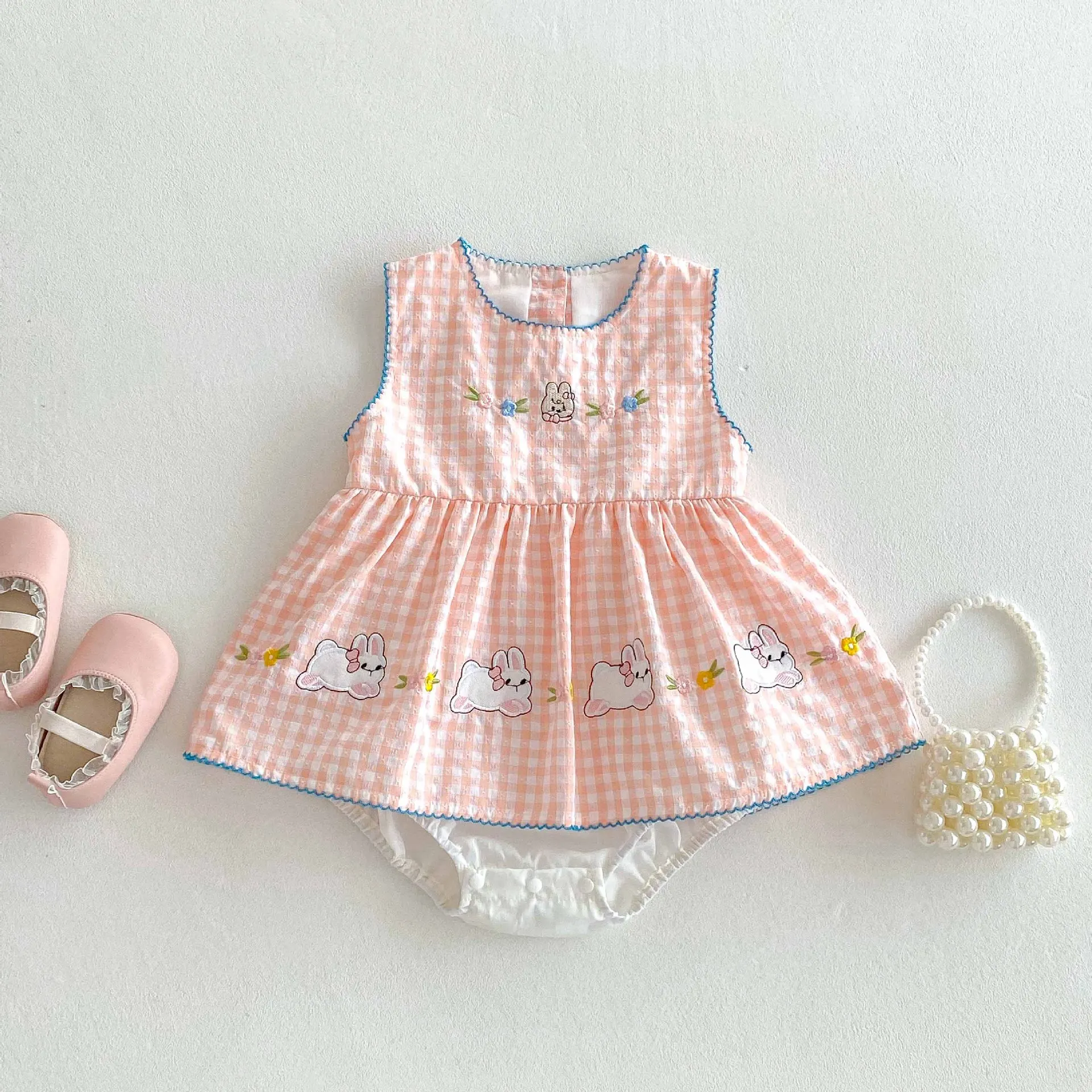 Cute Baby Girls Summer Bodysuit