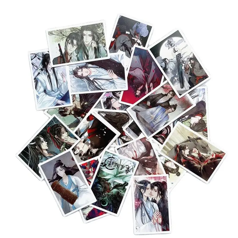악마 재배의 그랜드 마스터 LOMO 카드 미니 엽서, 모 다오 주시 DIY 인사 카드, 메시지 카드 선물, 30 개/세트