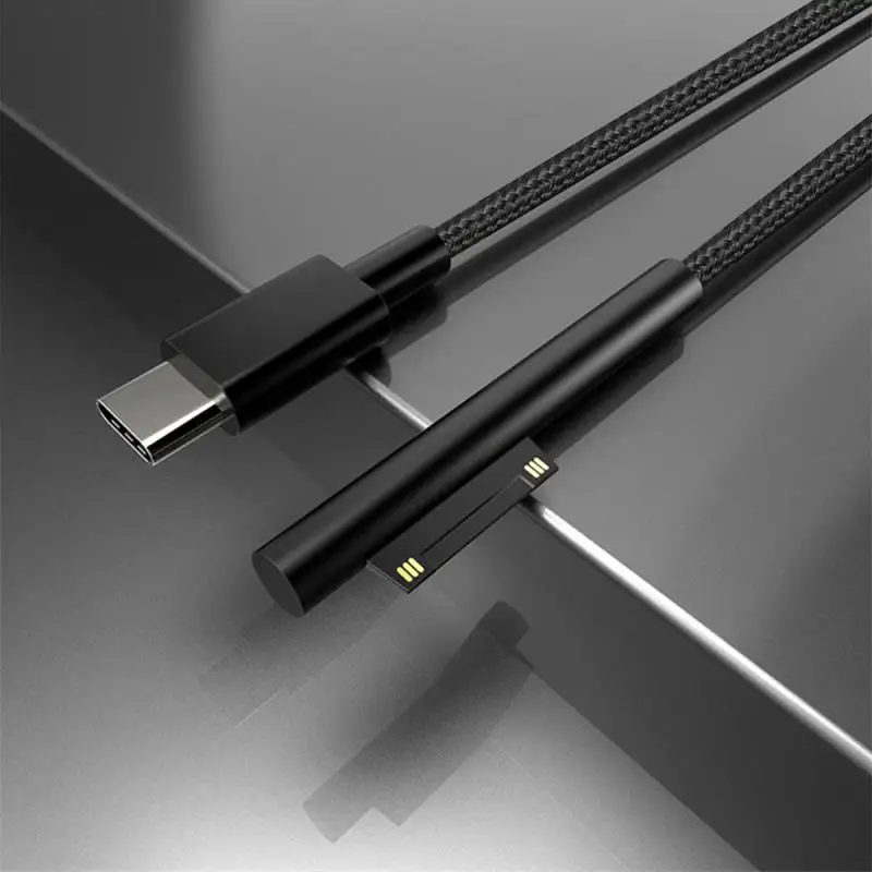 Power Adapter Type C Female PD Fast Charging for Microsoft Surface