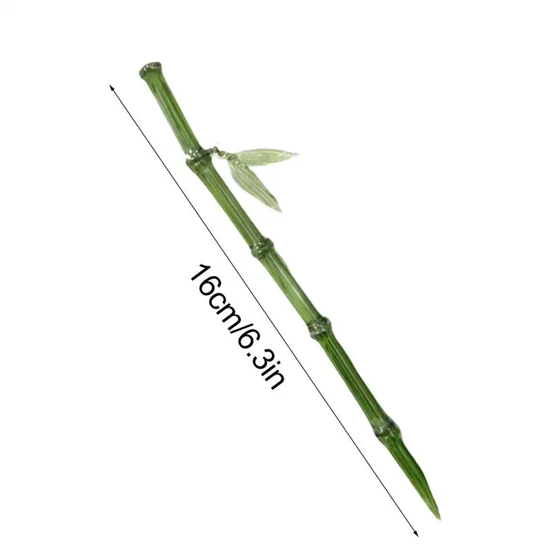 Chinese Hair Sticks Asian Chinese Hanfu Hair Sticks Handmade Classic Fork With Leaves Pendants For Long Women