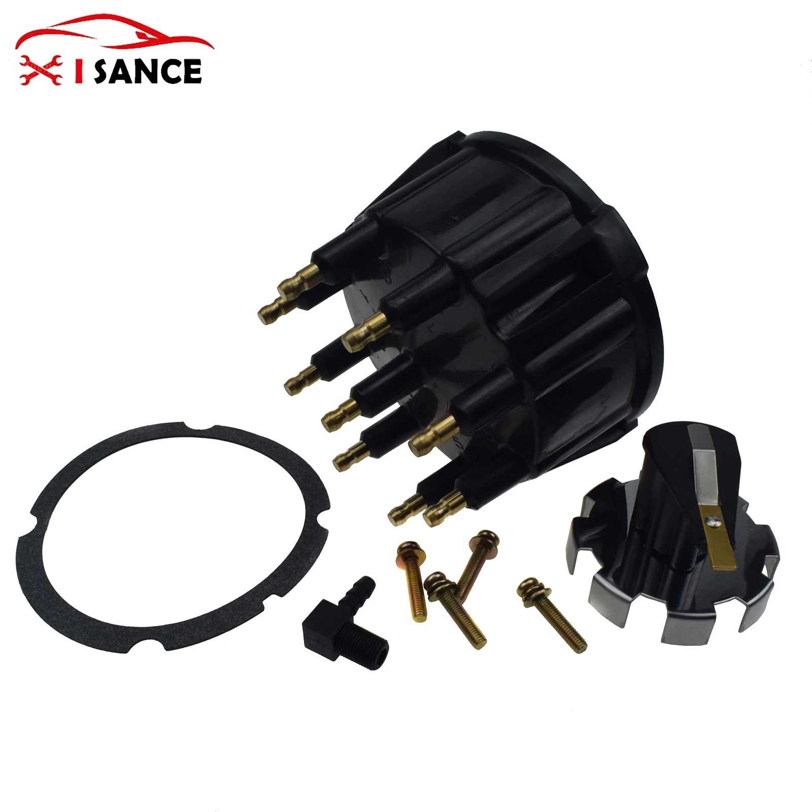 Distributor Cap Rotor Kit Tune-Up Kit For Marinized V8 V6 engines with Thunderbolt IV&V HEI ignitions 805759Q3 805759T3 815407Q5