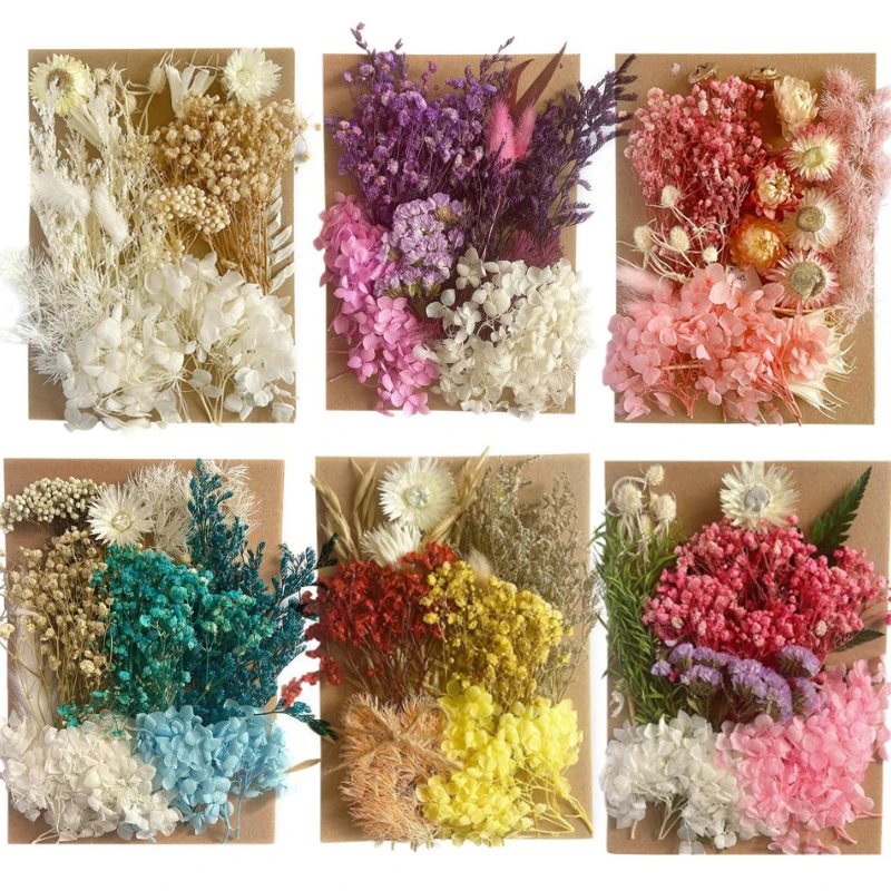 Flores secas para fabricación de jabón de baño, accesorios para  manualidades, DIY| | - AliExpress