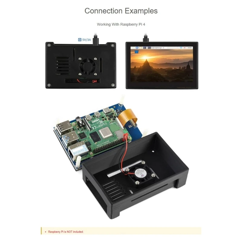RaspberryPi4B 4.3ġ ÷ 뷮 ġ ũ MIPI ̽