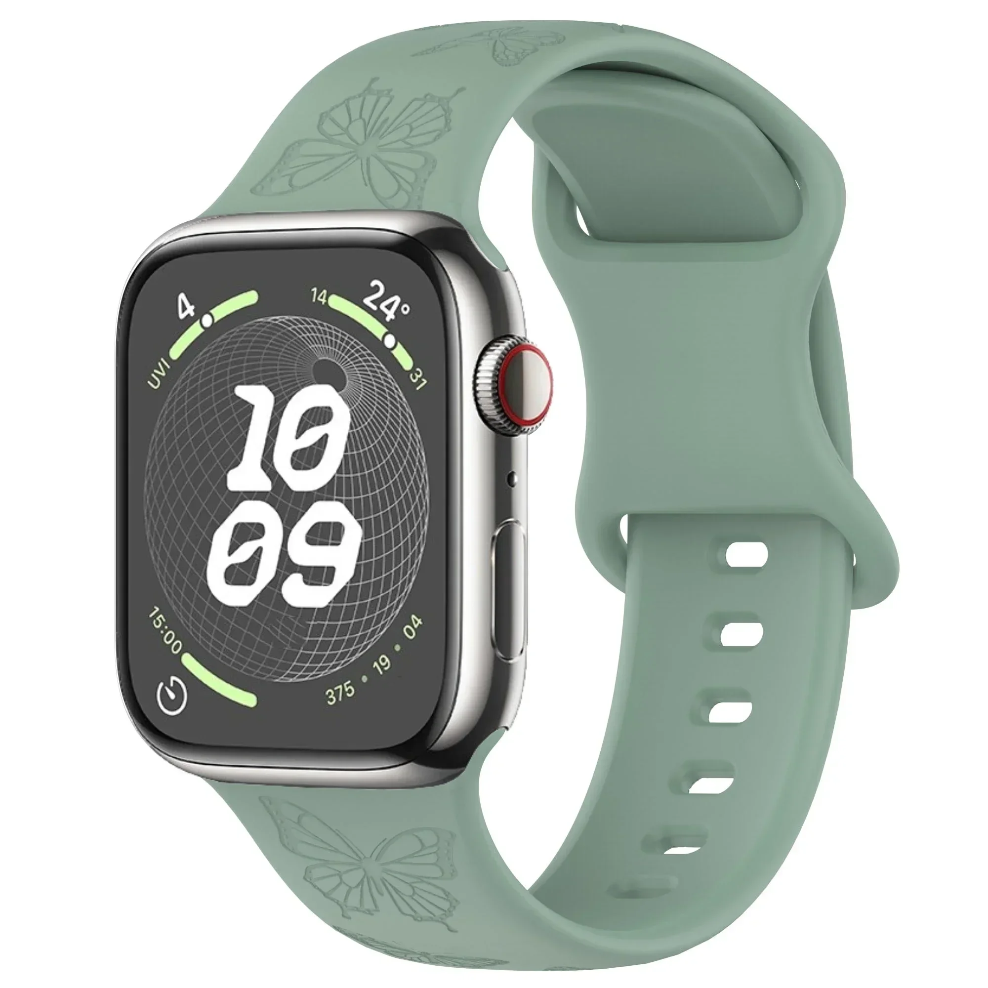 Breathable Soft Silicone Patterned Strap