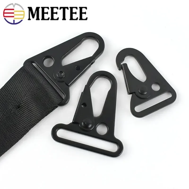 Metal Buckle Carabiner Clip Webbing Backpack Strap Trigger Snap Hook Belt Outdoor Keychain Hanging Climbing Tool 5/10Pcs