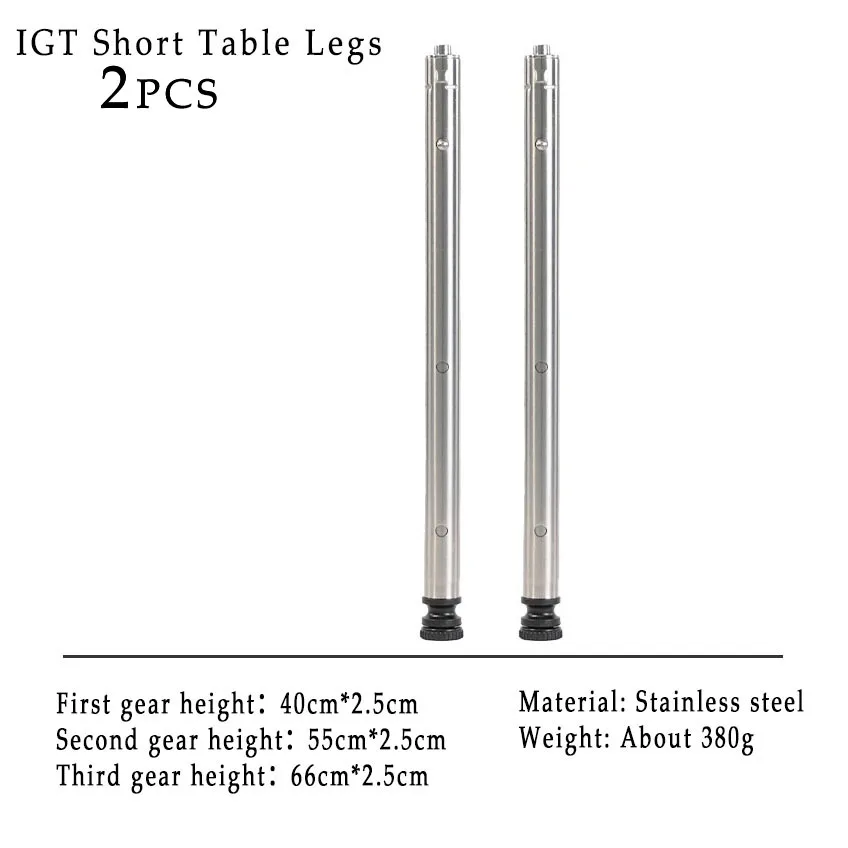 2pcs short Legs