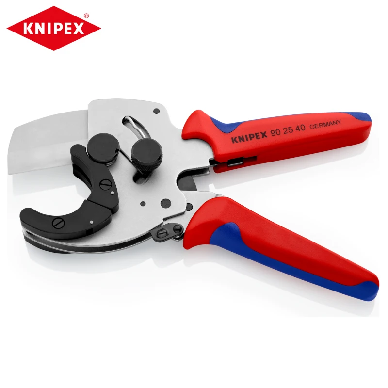 Knipex 90 25 40 Tagliatubi 8-1/4 Pollici. Tubo In Pvc Tagliato Per Tubi Compositi E In Plastica