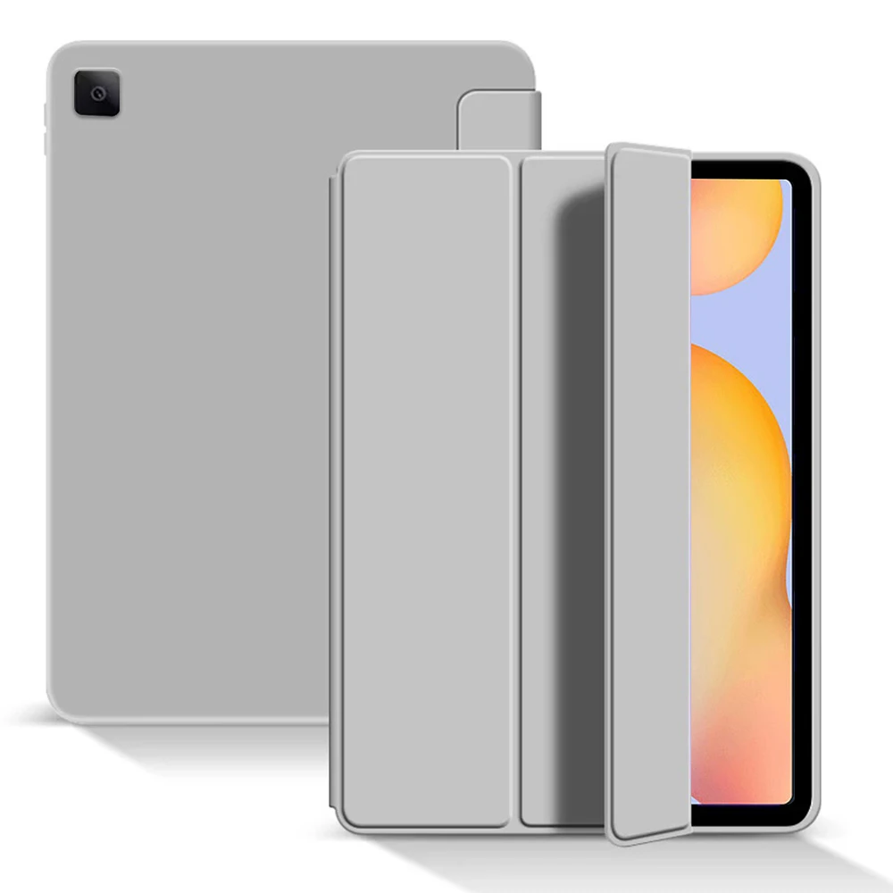 Premium Tri-Fold PU Leather Magnetic Flip Stand Cover with Auto Sleep/Wake Feature