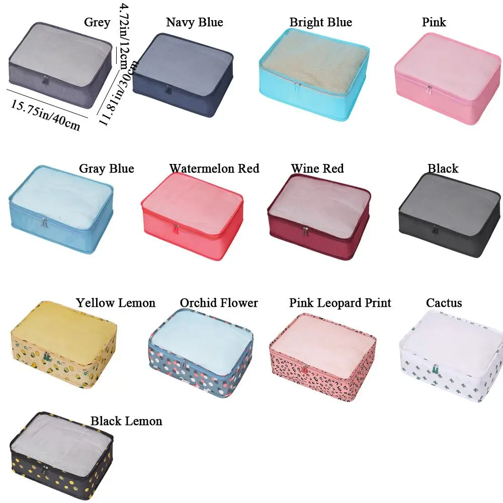 Travel Bag Suitcase Clothes Storage Organizer Large Capacity Mesh Bag Portable Luggage Organizers Travel Clothing Storage Bag 6