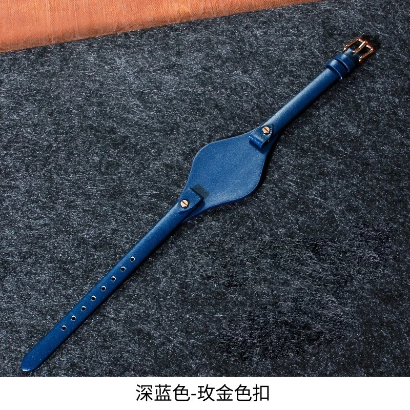 Genuine Leather Women's 8mm Watch Strap Bracelet
