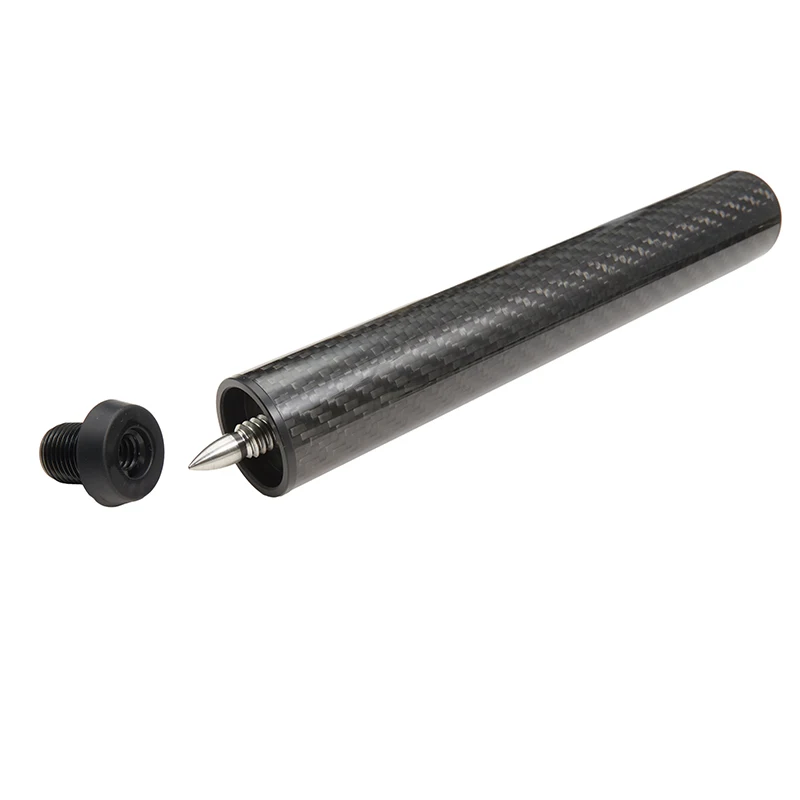 Fiber Carbon Extension 8" for Predator cue Stick (Include Bumper) Billiards Extended Rod Billiard Accessories