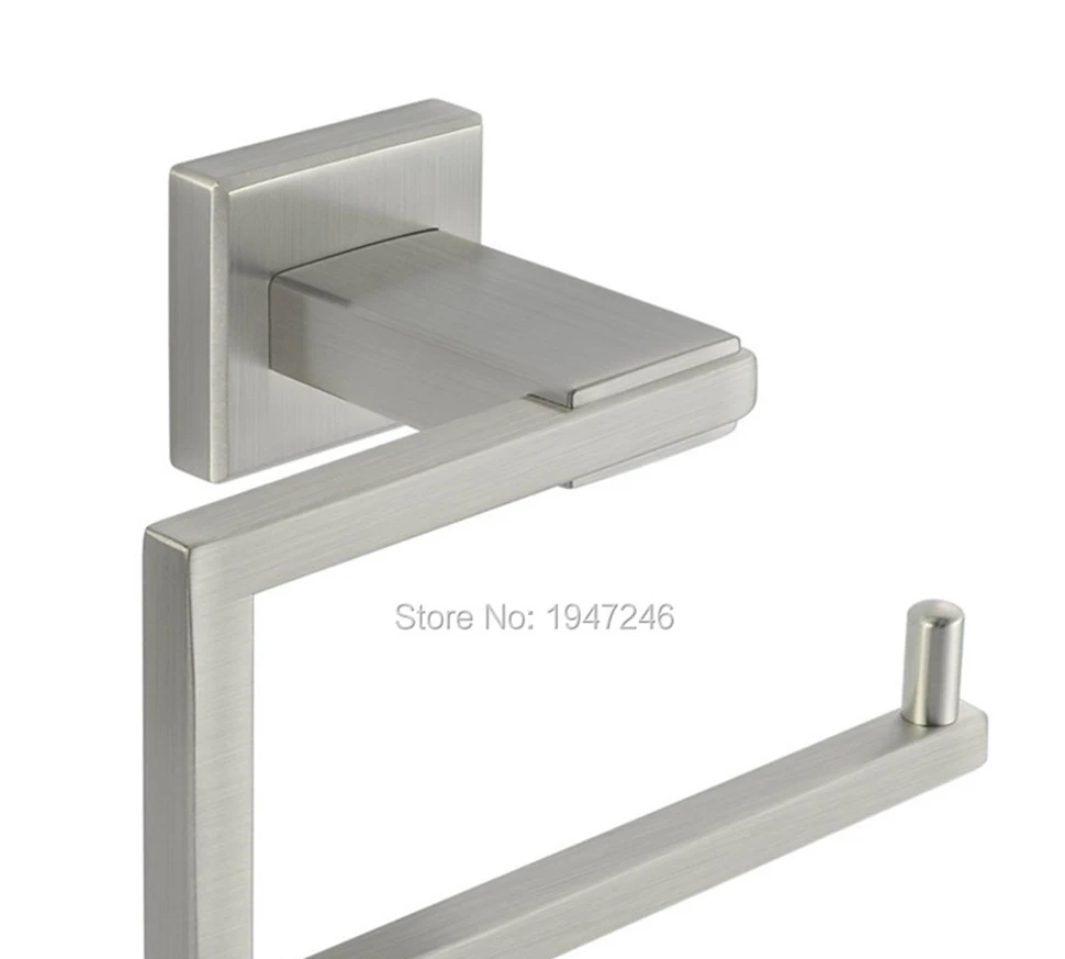 SUS 304 Edelstahl Wand Halterung Wc Papier Halter Tissue Rollen Halter Gebürstet Nickel – Detail 2