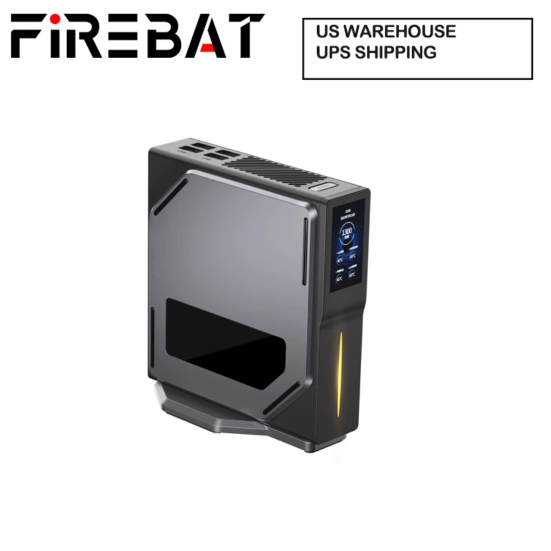 FIREBAT S1 Intel N100 CPU Mini PC Computer Gamer Gaming DDR4 16GB RAM 512GB SSD Windows 11 BT4.2 Dual HDMI Desktops Computer