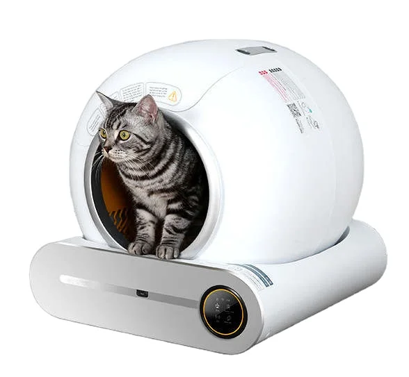 

TikTok hit cat litter automatic box pet cleaning & bathing with wi-fi app