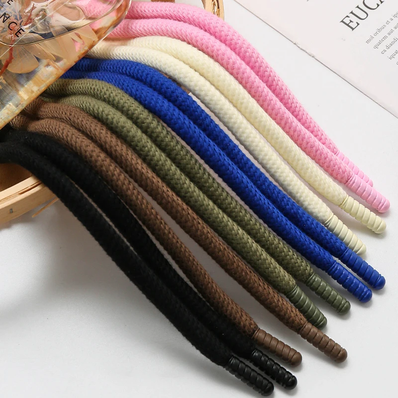 135CM 9mm Round Garment Drawstring Cord Waistband Sweatpants Strap Hoodies Thread Shoes DIY Accessories TJ21678