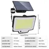 106/318 LED Solar Light Outdoor 328 LED Spotlights IP65 Waterproof Motion Sensor Human Solar Flood Security Lights 3 Modes 6