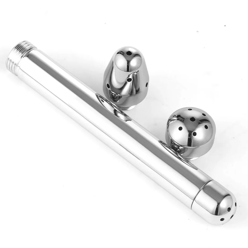 ANAL DOUCHE Enema Shower Set Aluminum Enema Shower 3 Head Options Complete Cleanse