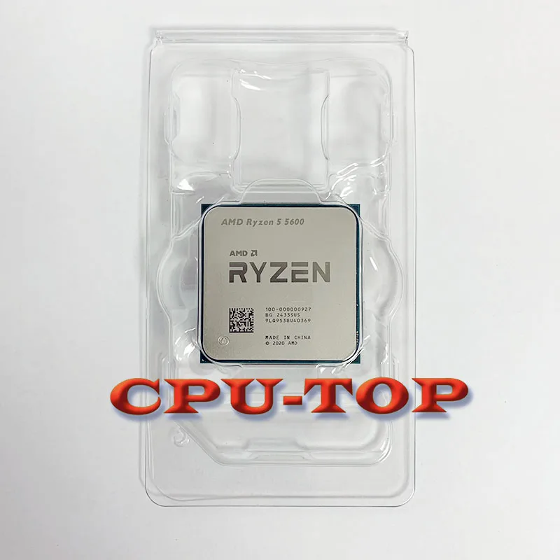 新品未開封 AMD Ryzen 5 5600 CPU AMD Ryzen 5 5600 3.5 GHz 6-Core AM4 Processor with Wraith