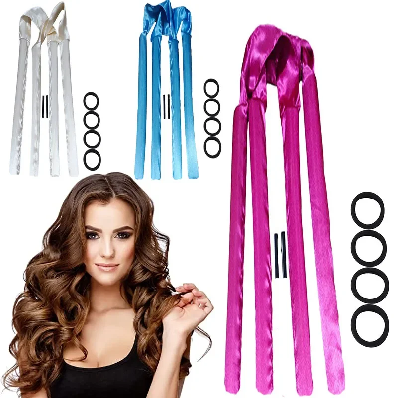 4 Claws Hair Curler Heatless Sponge Hair Curling Stick Wave Form Sleeping Hair Curler Curly Tube Beauty Style Tools