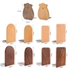 Book Ends Stand Holder Bookends Bookrack Shelf Nature Bamboo Desktop Organizer Office Home 1